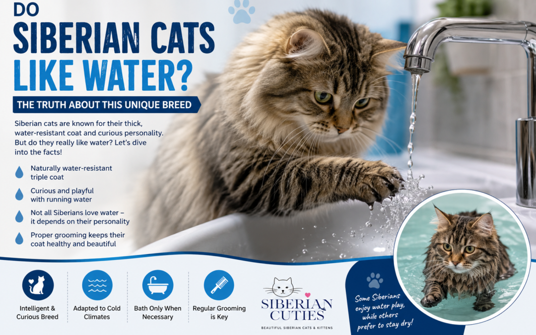 Do Siberian Cats Like Water? The Truth About This Unique Breed