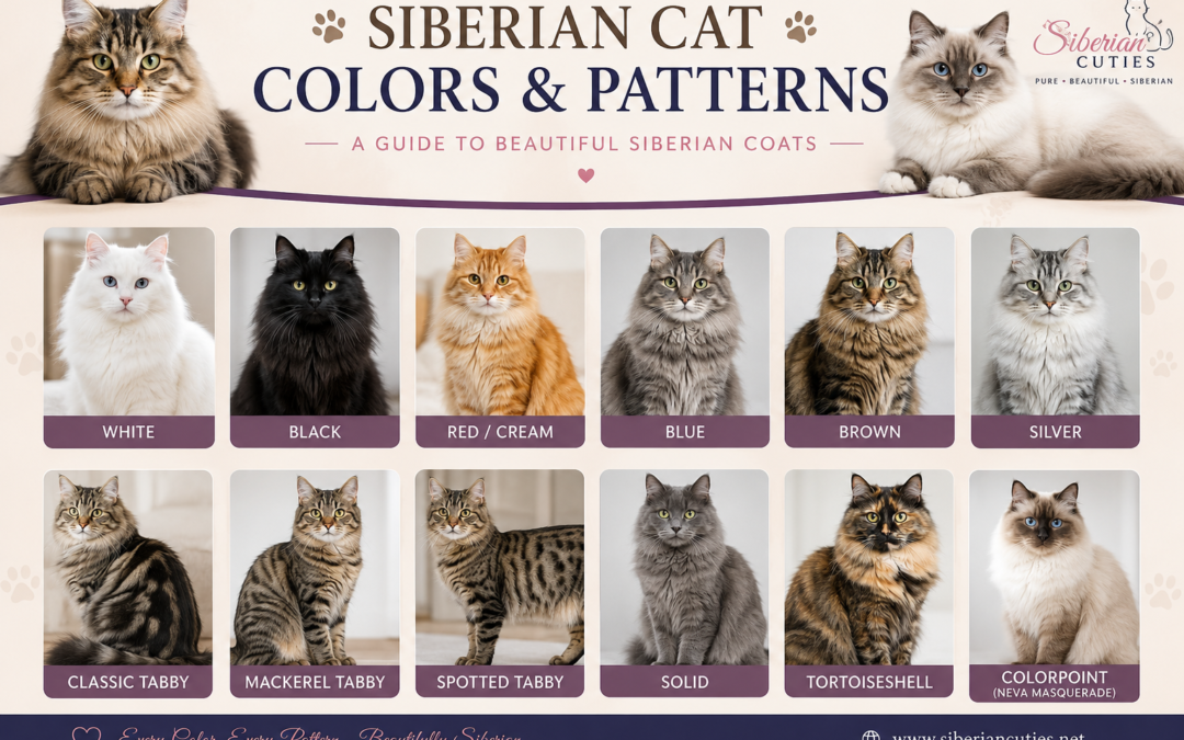 Siberian Cat Colors & Patterns: A Guide to Beautiful Siberian Coats