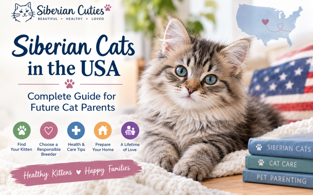 Siberian Cats in the USA: Complete Guide for Future Cat Parents